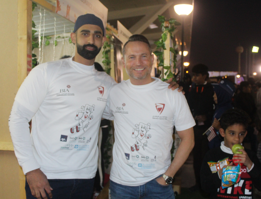  The Bahrain Insurance Society participates in the annual sports wedding